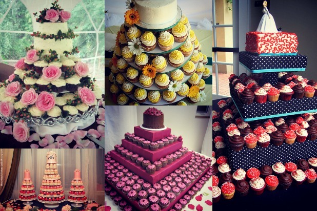 Cupcake Wedding Towers