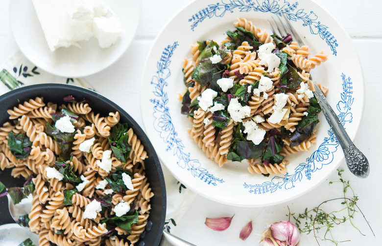 Spinach and Ricotta Farro Pasta Salad