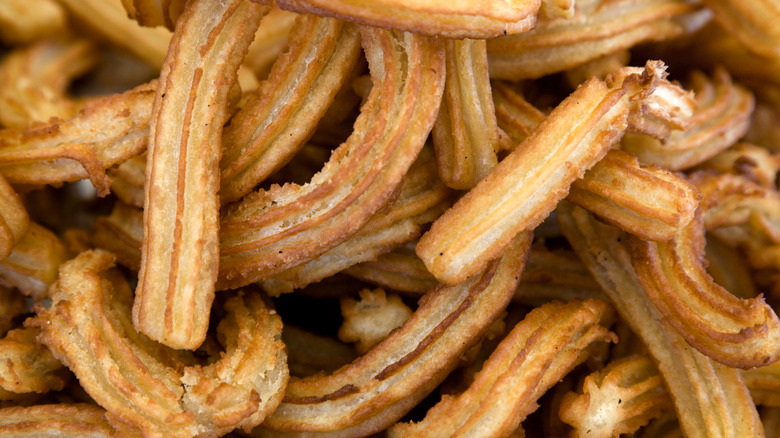 Churros in a pile