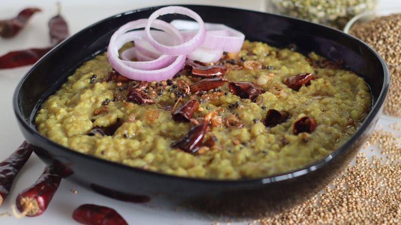 porridge made of mung beans