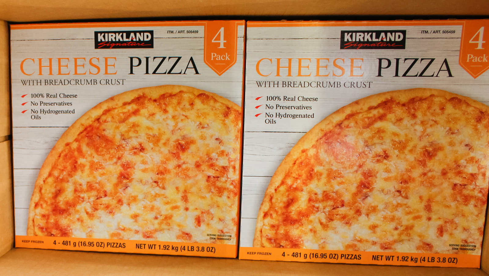 What Brand Is Behind Costco S Kirkland Signature Cheese Pizza