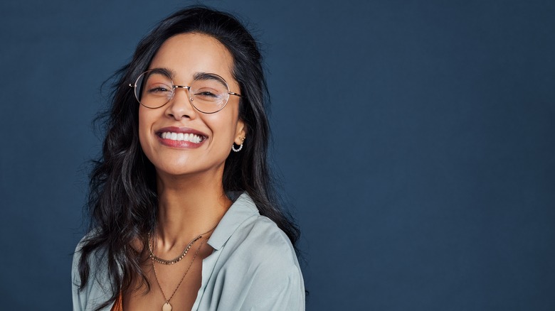 smiling young woman