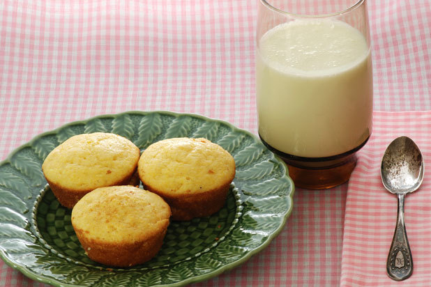 Cornbread Mixed With Buttermilk, and Green Onions