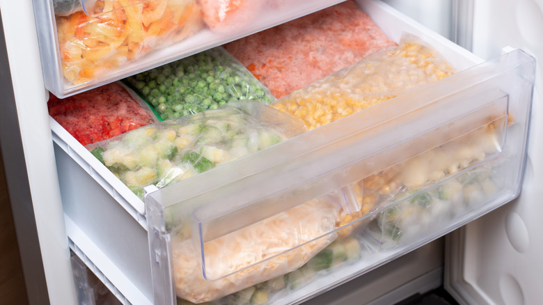 freezer storage bags frozen vegetables