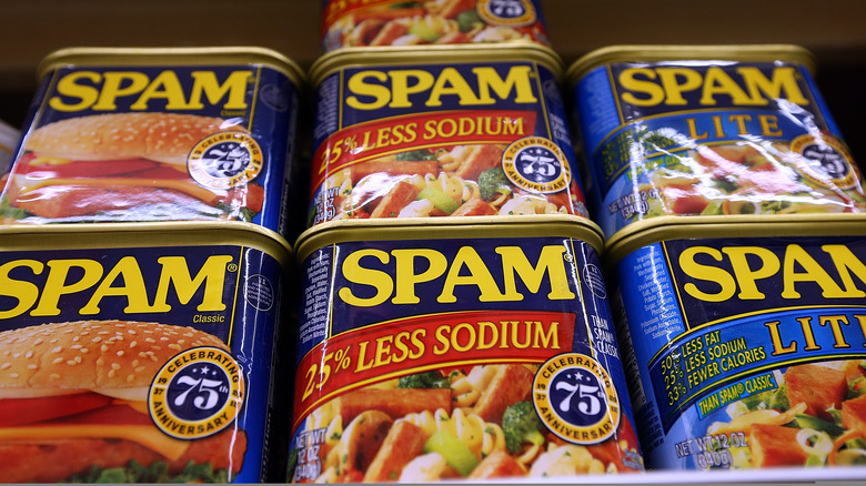 Spam lite and less sodium