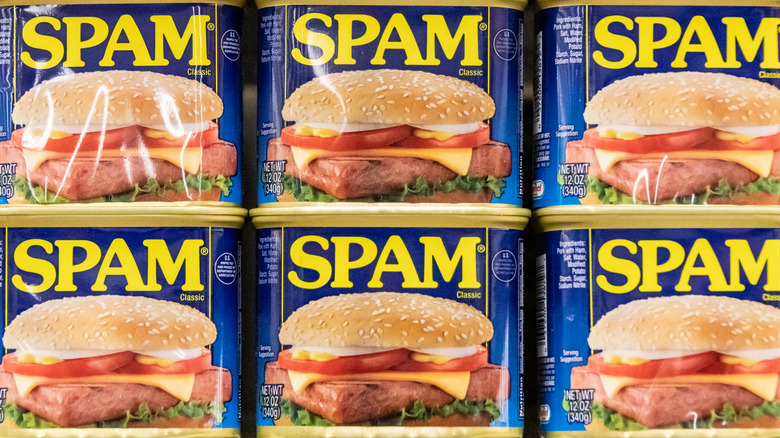 tins of spam