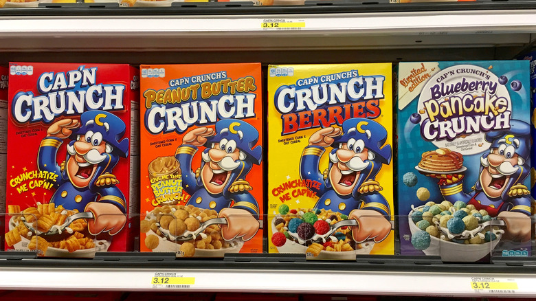 Cap'n Crunch cereals