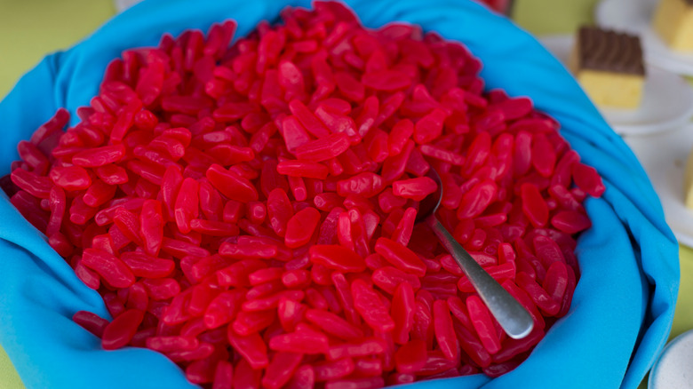 Bowl of Swedish fish