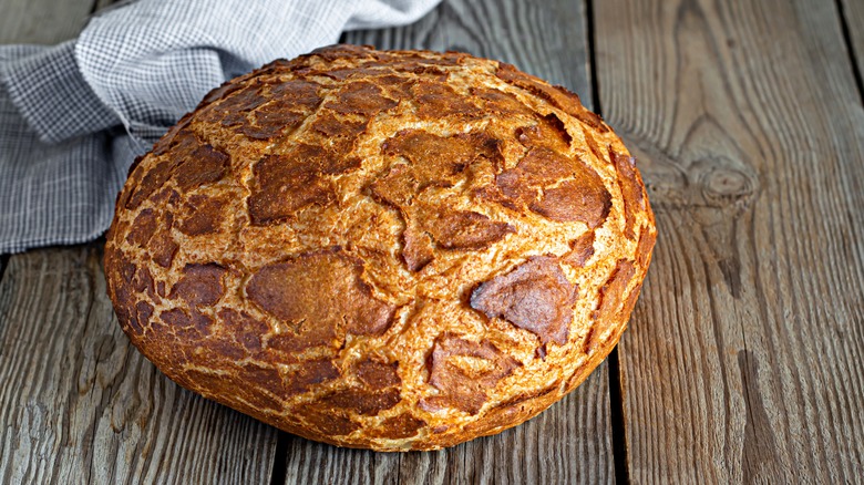 whole loaf of tiger bread