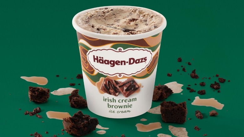 Häagen-Dazs Irish cream brownie