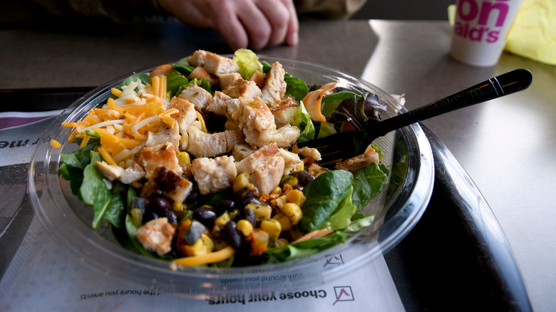 McDonald's southwest chicken salad