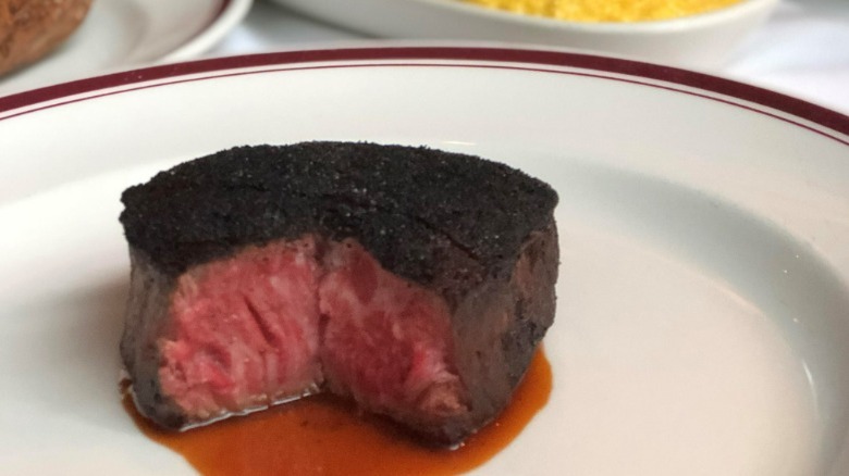 Pittsburgh-style steak