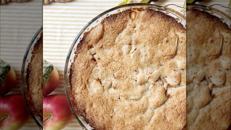 A Swedish apple pie