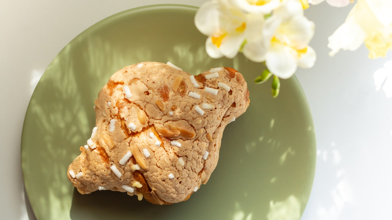 small colomba on plate