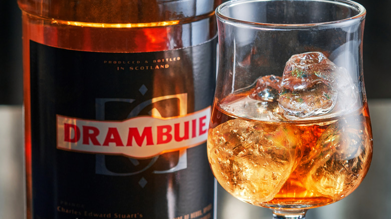 bottle of drambuie