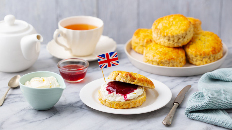 Devonshire cream tea