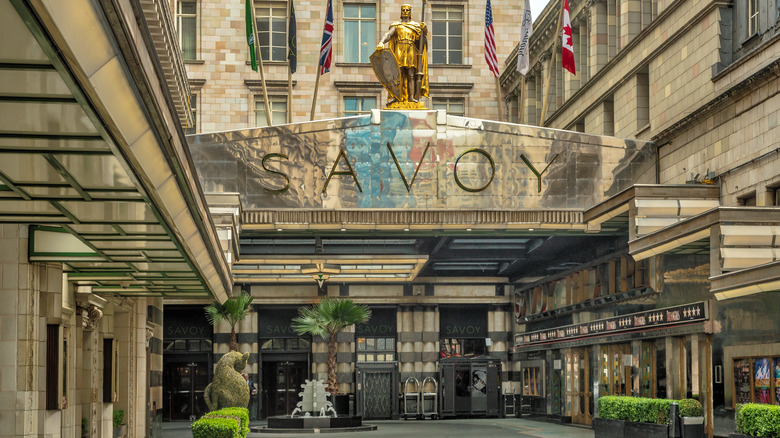 Savoy Hotel facade