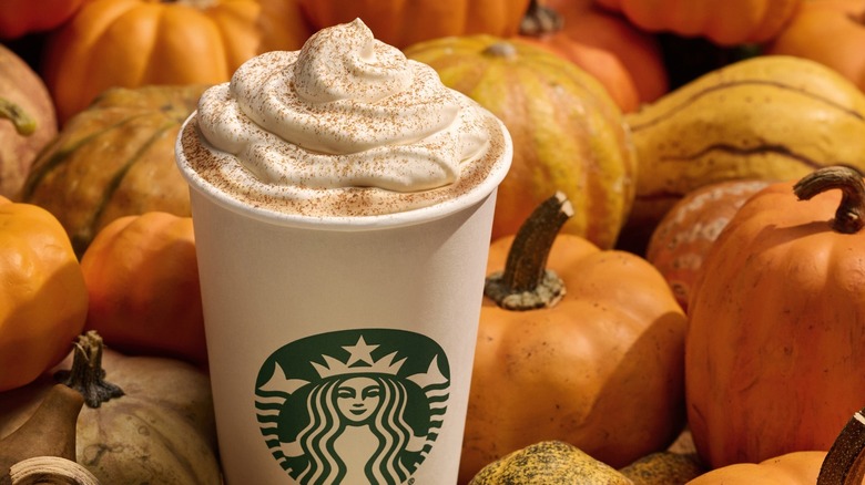 Starbucks pumpkin spice latte