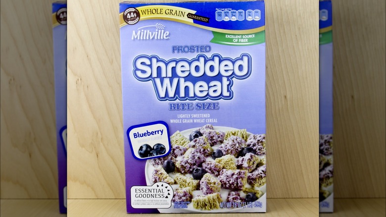 Millville Frosted Shredded Wheat cereal