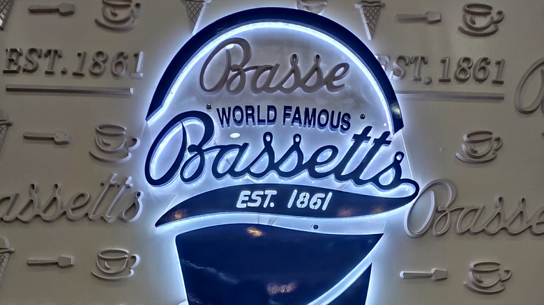 Bassetts ice cream sign