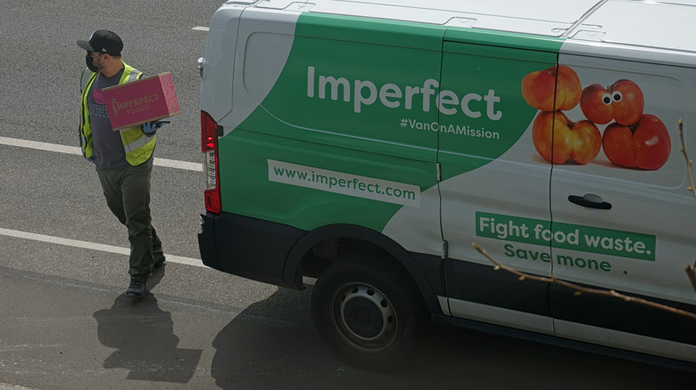 imperfect produce delivery truck