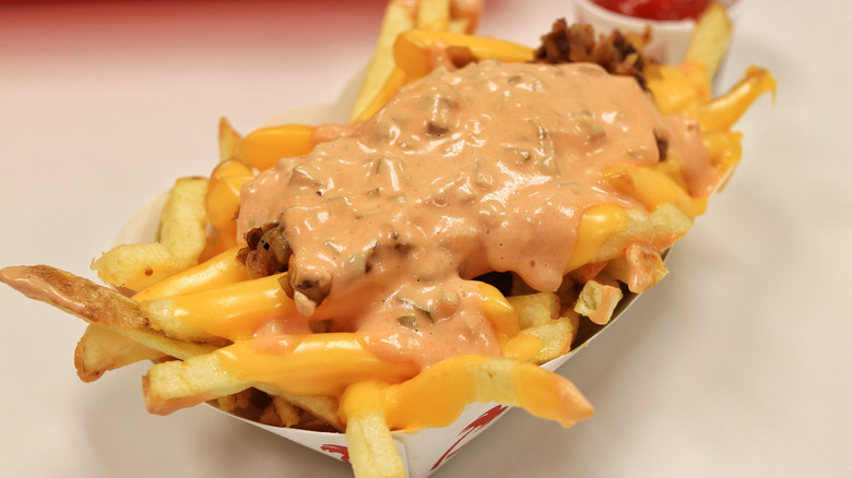 In-N-Out animal style fries