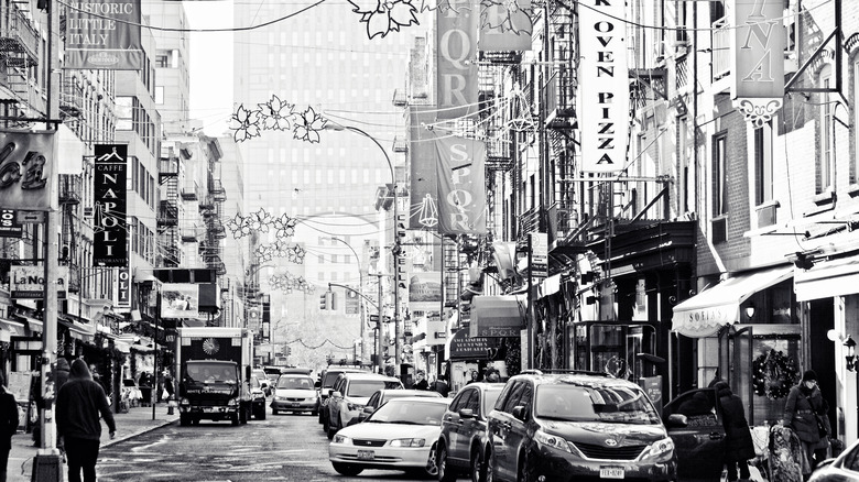 Street in Little Italy New York