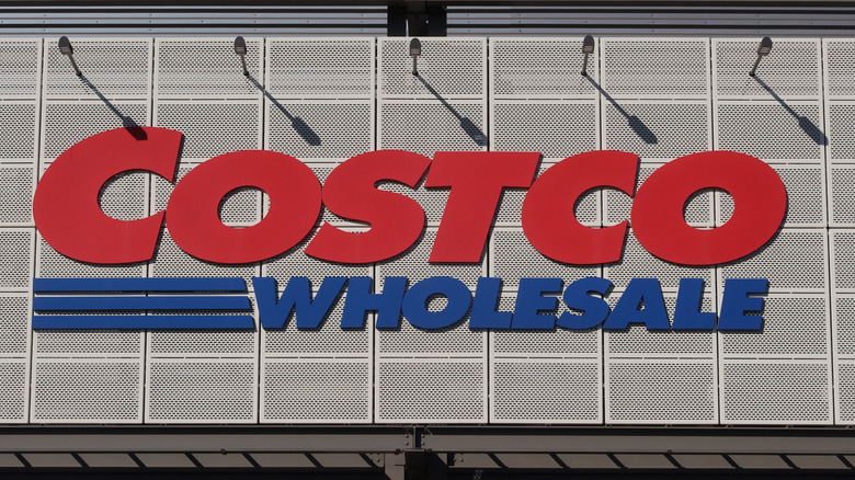 exterior of Costco sign