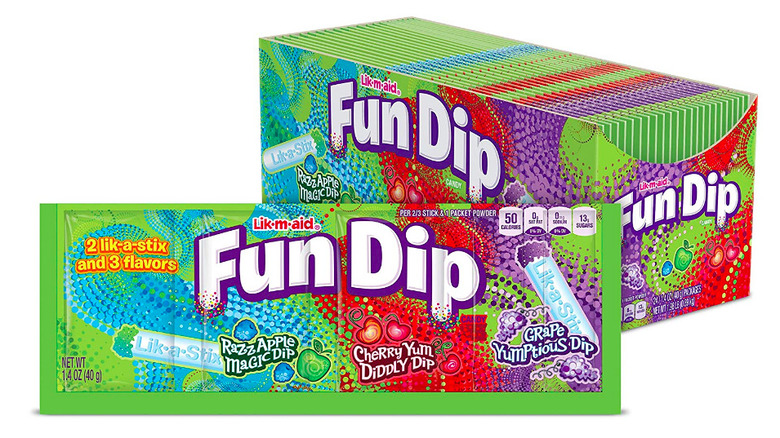 Fun Dip packaging