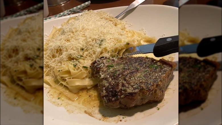 olive garden sirloin alfredo