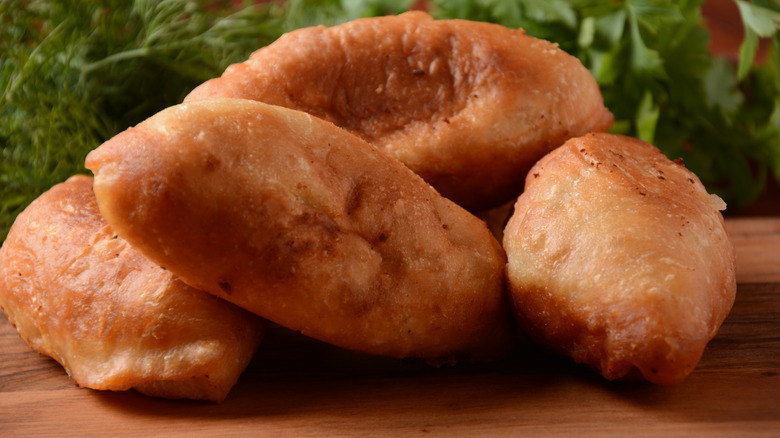 Deep fried yeasted hand pies