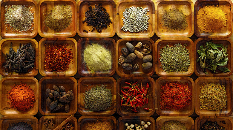 Traditional Indian spices