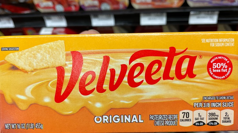 Velveeta box