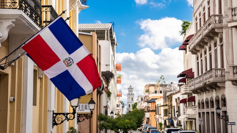 A street in the Dominican Republic