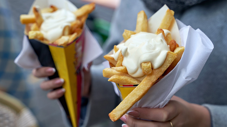 Belgian-style french fries