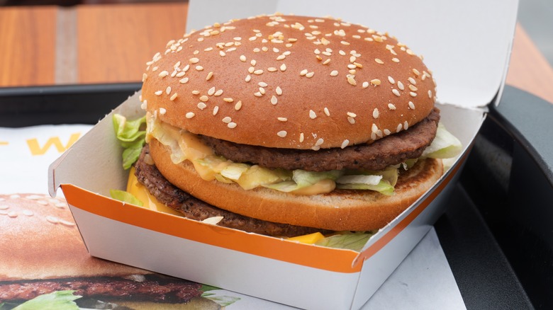 Big Mac in box