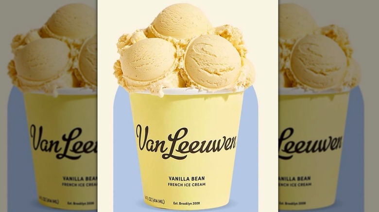 Van Leeuwen ice cream in pint container