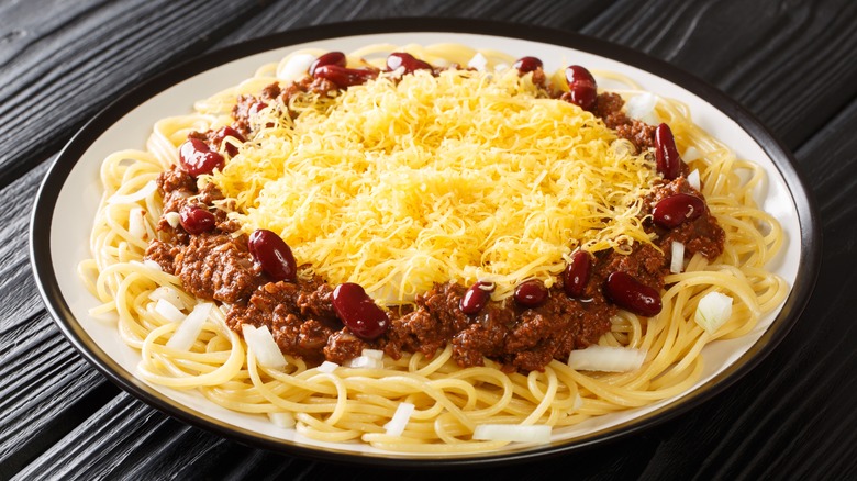 bowl of cincinnati chili