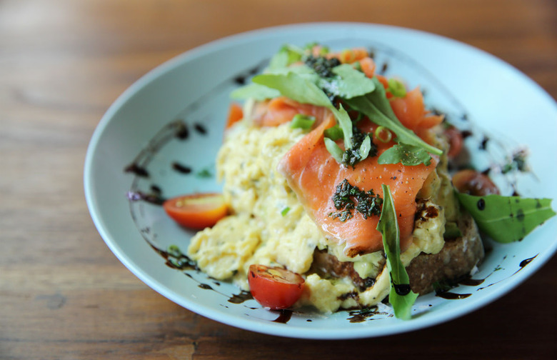 Smoked Salmon and Scrambled Eggs