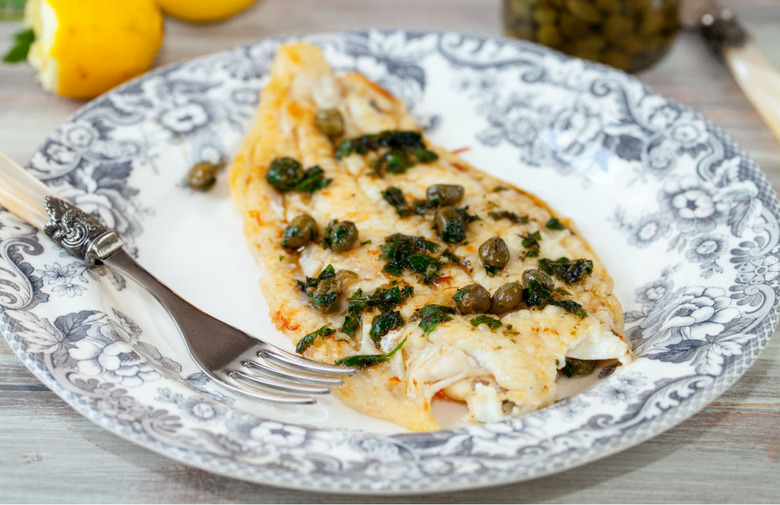 Grilled Sole and Vegetables