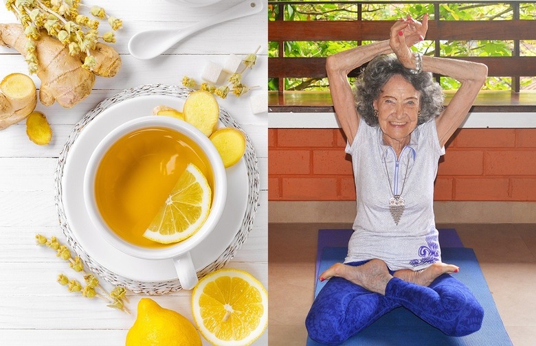 98-Year-Old Yoga Master Doesn't Eat Meat