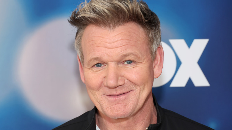 Gordon Ramsay smiling