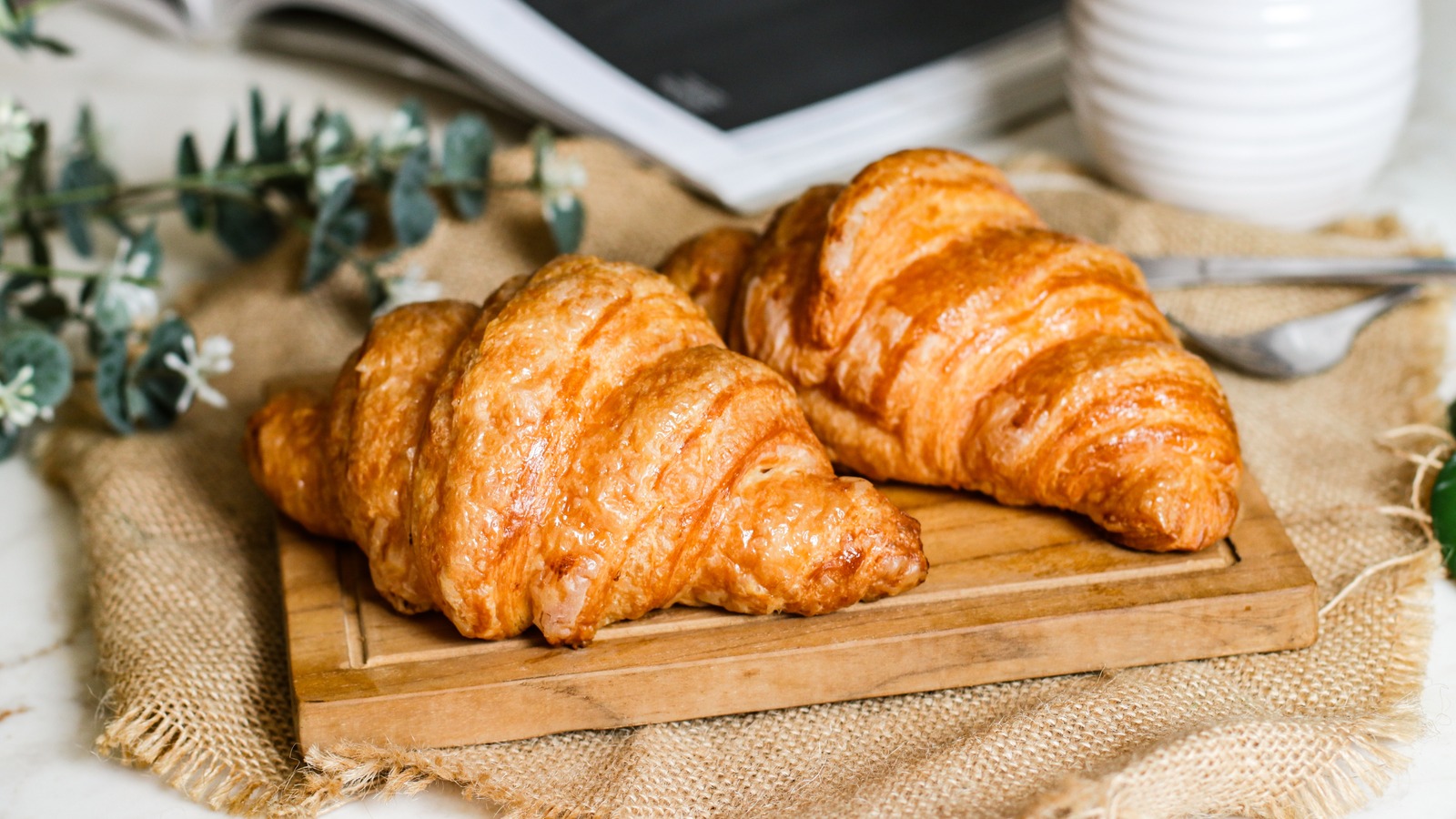 Air Fryer Chocolate Croissants - Simply Stacie