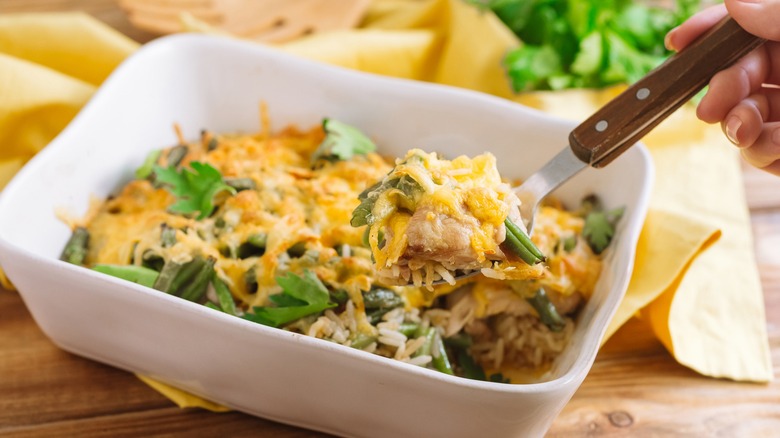 chicken and rice casserole