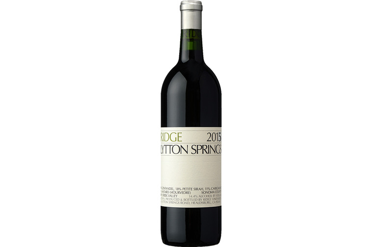 Ridge Vineyards Dry Creek Valley Lytton Springs Zinfandel 2015 ($39.99)