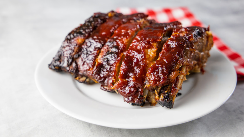 rack of pork ribs