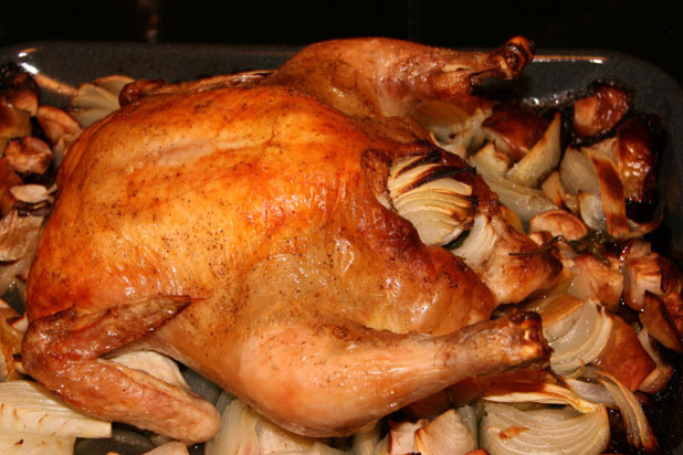 3. If She's on a Diet: A Whole Roasted Chicken