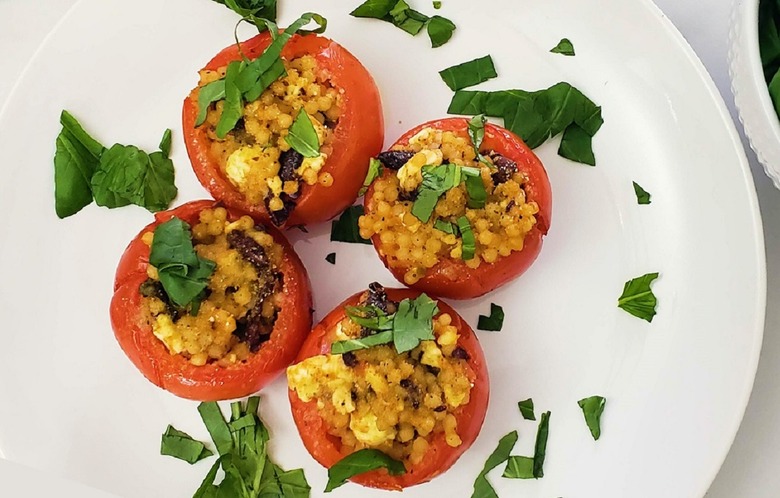 Mediterranean Stuffed Tomatoes 