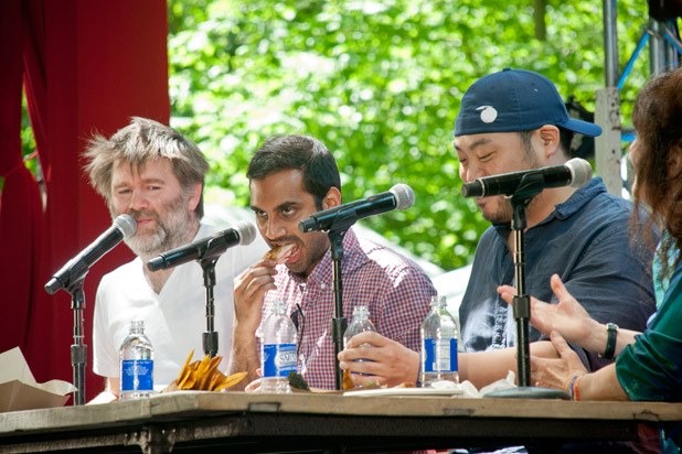 James Murphy, Aziz Ansari, David Chang, and Ruth Reichl