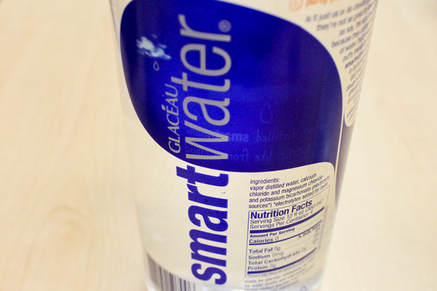 6. Glacéau Smartwater